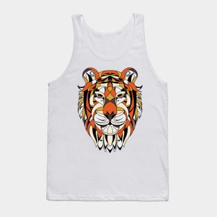 Tiger face Tank Top